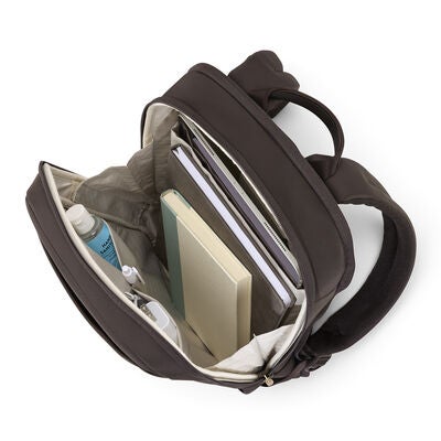 Paralux 2-1 Travel Backpack in the color Coffee Bean.
